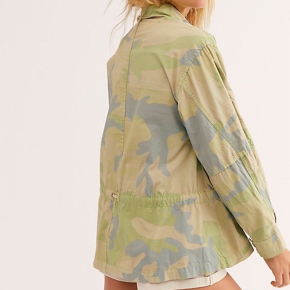 New Free People camo print jacket - XS - Picture 5 of 8